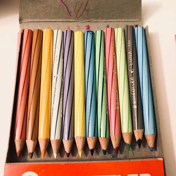 Staedtler Luna 12 Coloured Pencils  Small Coloring Set - Picture 5 of 10
